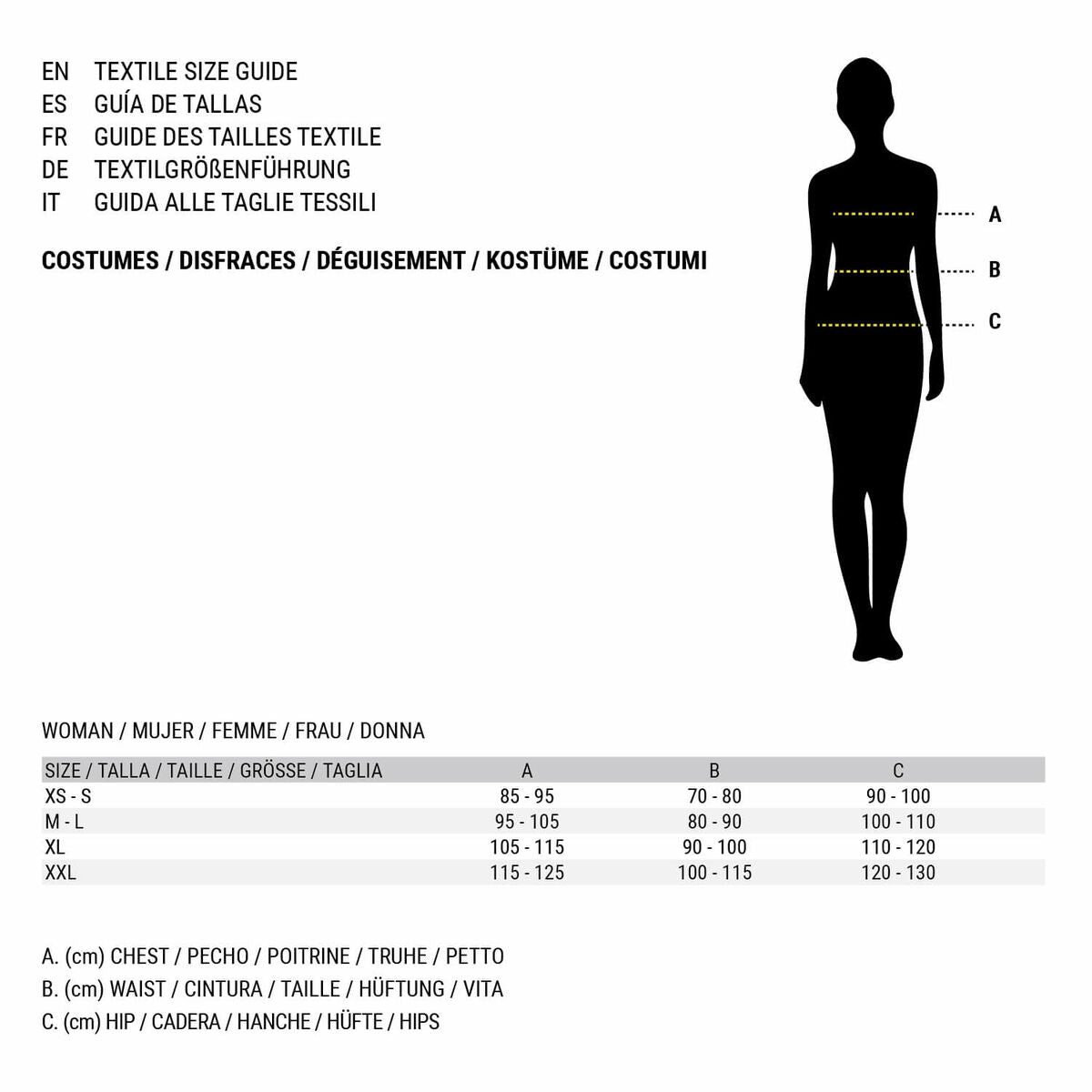 Adult Witch Costume Multicolored (2 Pieces) (2 Units) (2 pcs)