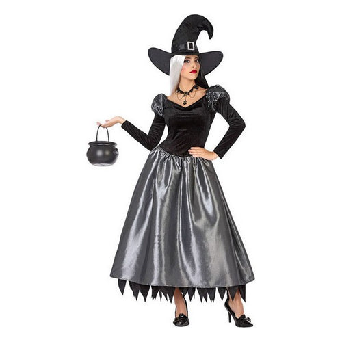 Adult Witch Costume Multicolored (2 Pieces) (2 Units) (2 pcs)