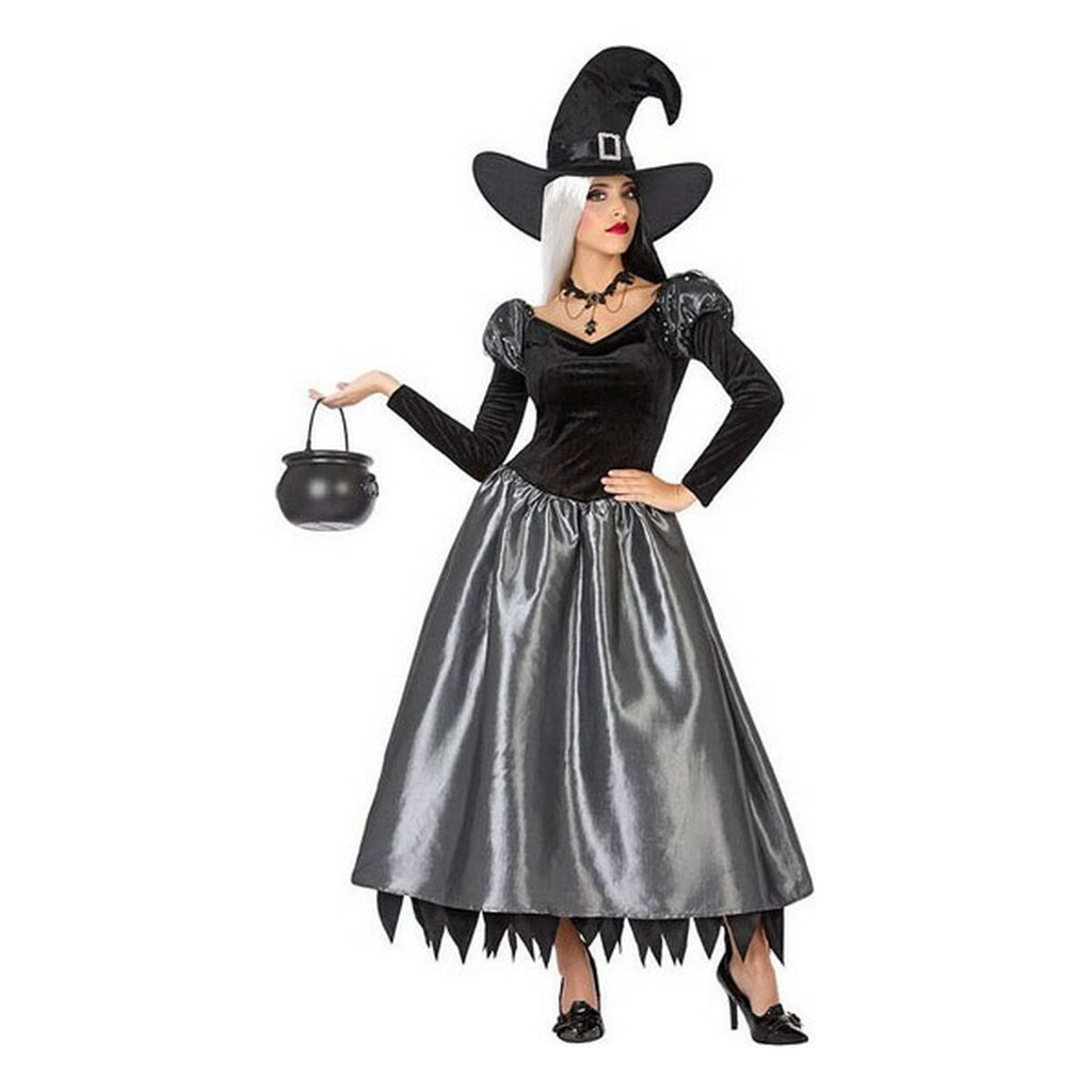 Adult Witch Costume Multicolored (2 Pieces) (2 Units) (2 pcs)