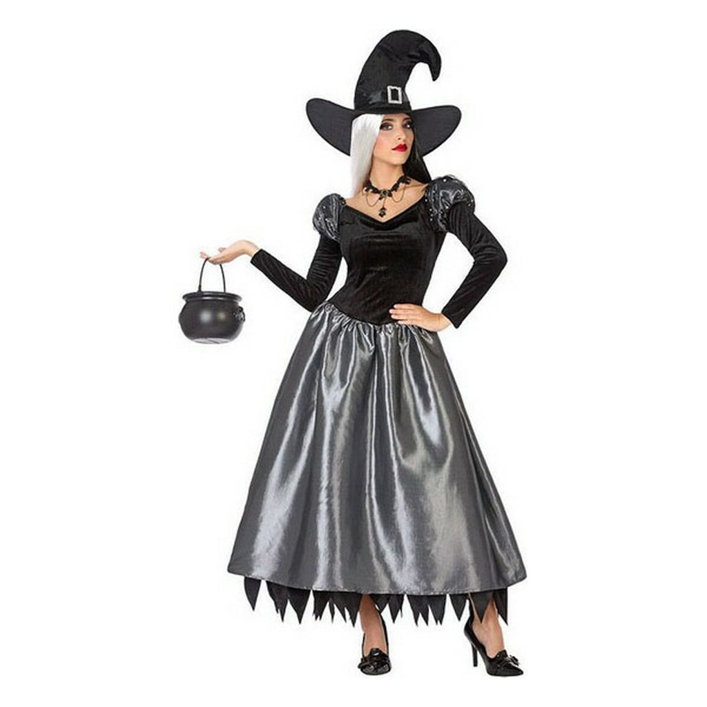 Adult Witch Costume Multicolored (2 Pieces) (2 Units) (2 pcs)