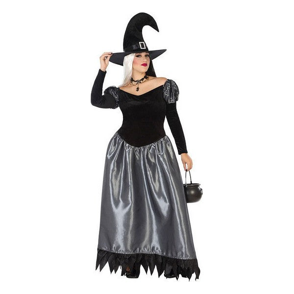 Adult Witch Costume Multicolored (2 Pieces) (2 Units) (2 pcs)