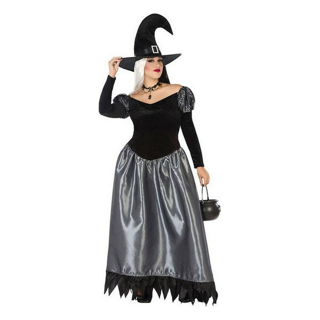 Adult Witch Costume Multicolored (2 Pieces) (2 Units) (2 pcs)