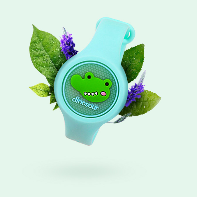 Natural Mosquito Repellent Bracelet for Kids 250h Protection · Water-Resistant · Ages 3+ · DEET-Free